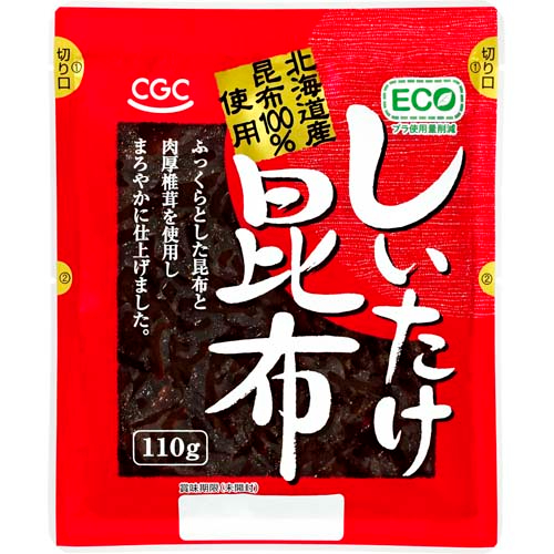 ＣＧＣ しいたけ昆布 １１０ｇ