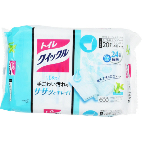 花王 トイレクイックル　詰替 ２０枚入