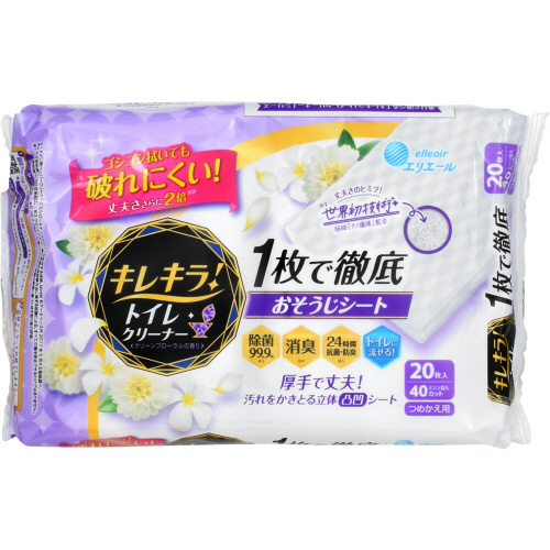 大王製紙 キレキラトイレクリーナー詰替 ２０枚
