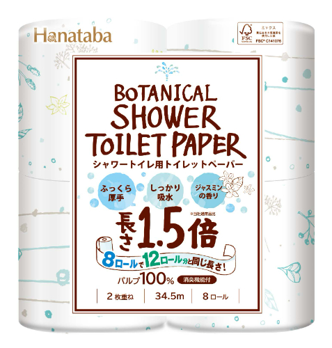 丸富製紙 ボタニカルシャワー８Ｒ ダブル
