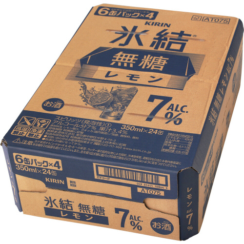 キリンビール 氷結無糖　レモン ３５０ｍｌ&times;２４