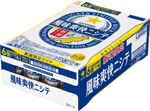 サッポロ 風味爽快ニシテ ３５０ｍｌ&times;２４