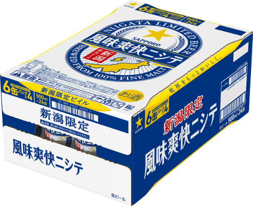 サッポロ 風味爽快ニシテ ５００ｍｌ&times;２４