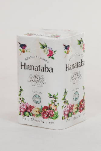 丸富製紙 Ｈａｎａｔａｂａ　ダブル １２ロール
