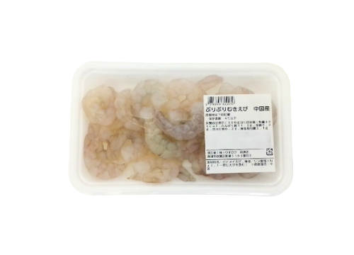 ぷりぷりむきえび　中国産 約150g