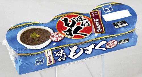 占部　味付もずく黒酢　７０ｇ&times;３